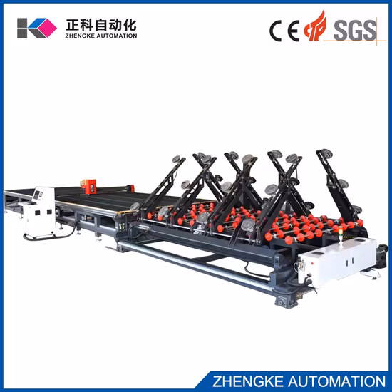 Automatic Double Turn Loading 4 Station Glass Cutting Line