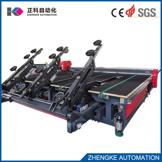Automatic Double Turn Loading 4 Station Glass Cutting Line