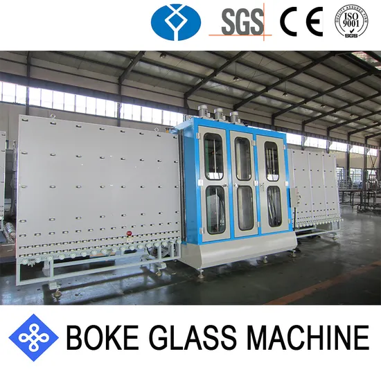 1800 x 2500 mm vertikale Floatglaswaschmaschine