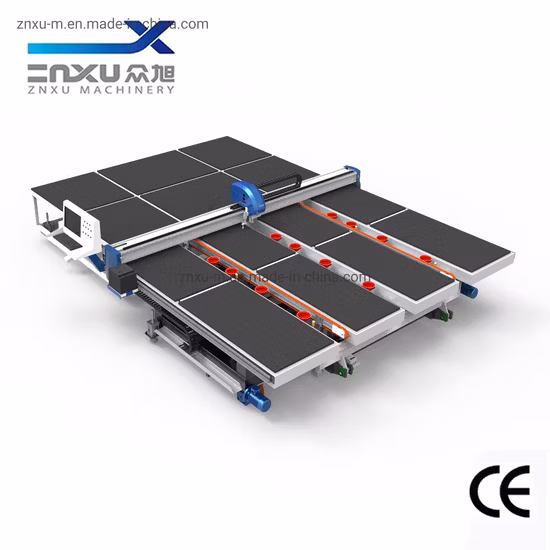 Automatische CNC-Glasschneidemaschine Zxq-L3829 mit Ladefunktion
