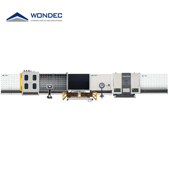 2025 Automatische vertikale Super-Spacer-Isolierglas-Produktionslinie Maschine Isolierglas-Verarbeitungsmaschine Doppelverglasungs-Glasmaschine